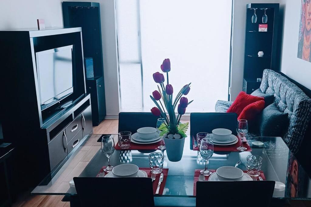מקסיקו סיטי Secure, Central And Quiet Apartment Work Or Travel מראה חיצוני תמונה