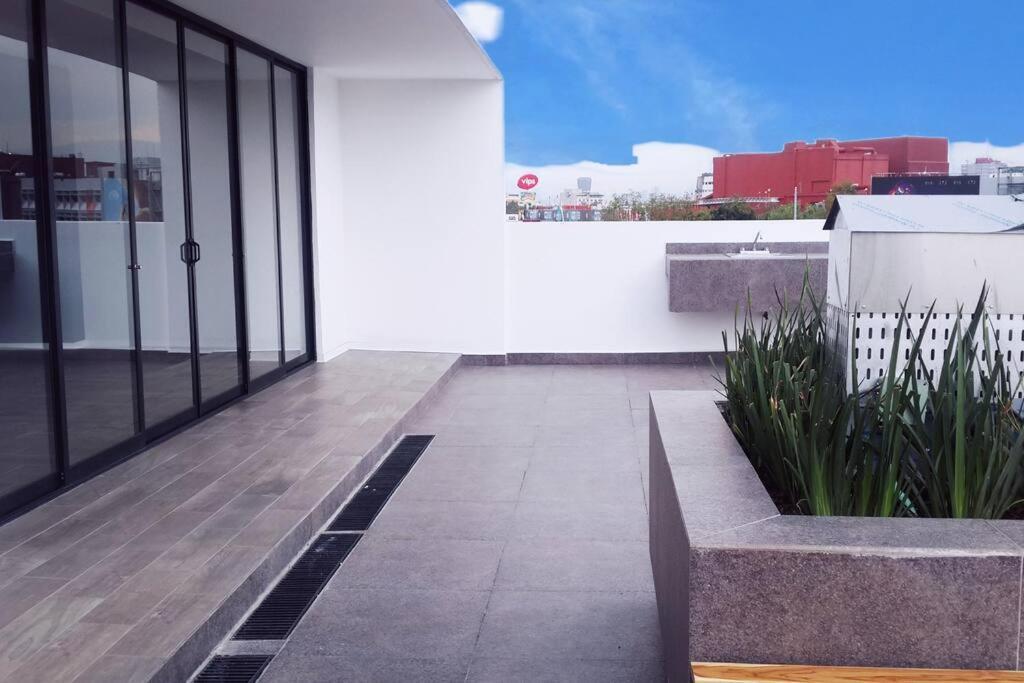 מקסיקו סיטי Secure, Central And Quiet Apartment Work Or Travel מראה חיצוני תמונה
