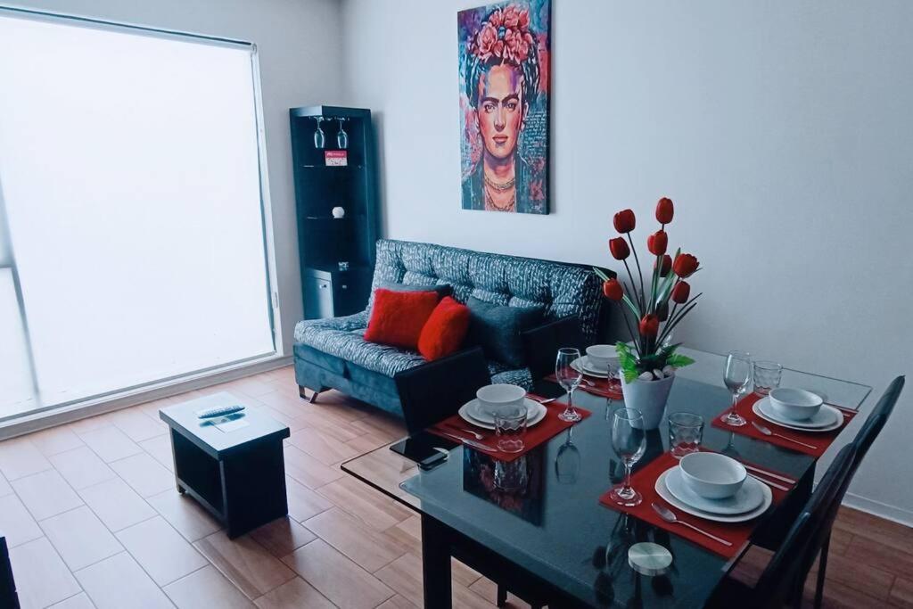 מקסיקו סיטי Secure, Central And Quiet Apartment Work Or Travel מראה חיצוני תמונה